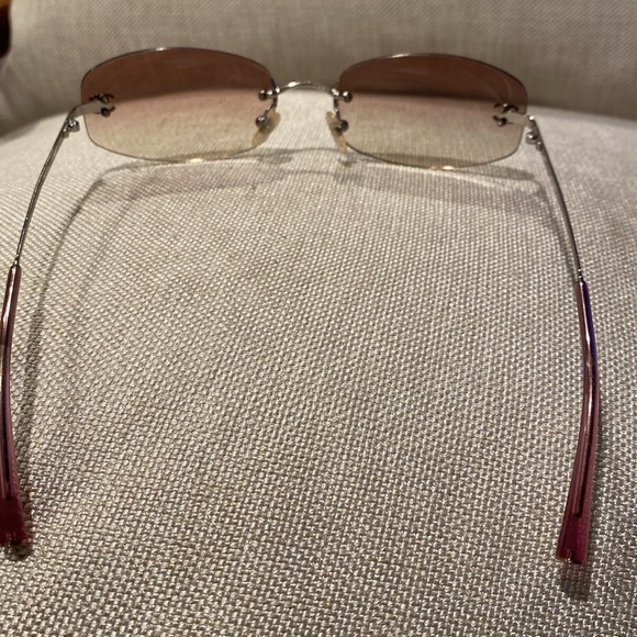 Chanel vintage pink ombré sunglasses 🕶️ CC logo on glasses - Picture 8 of 16
